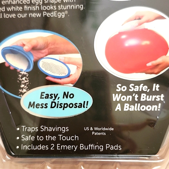 AS SEEN ON TV!! Brand New Ped Egg CLASSIC ULTIMATE FOOT FILE - Picture 5 of 5